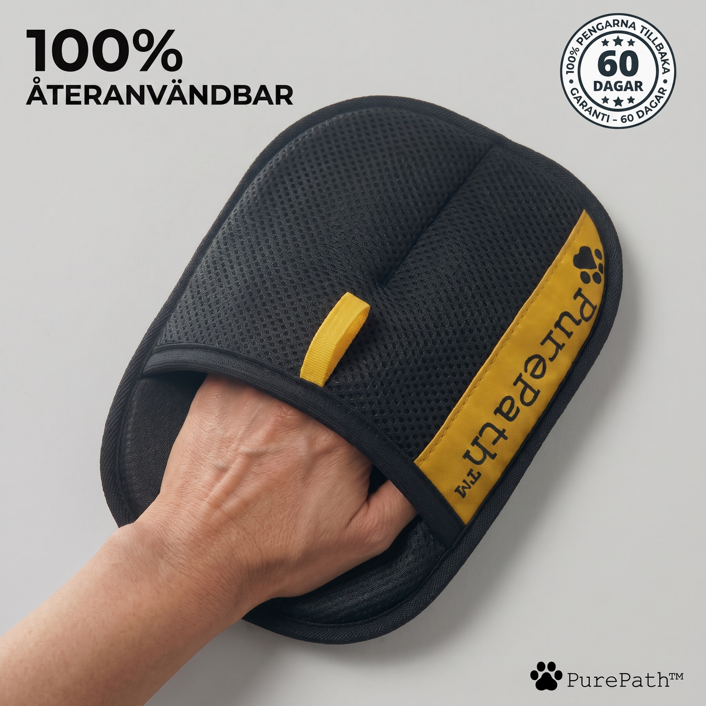 PurePath Elektrostatiska Pälsvante